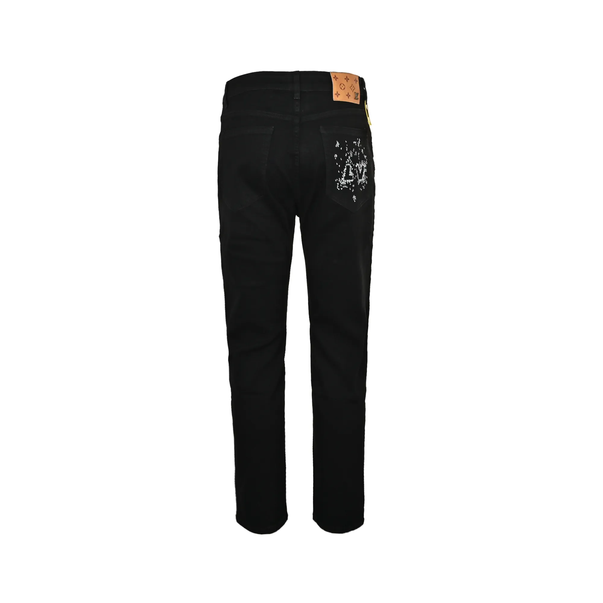 Louis Vuitton/Louis Vuitton back pocket airplane jeans